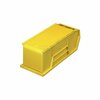 Global Industrial Plastic Storage Bin, 4-1/8 in x 10-7/8 in x 4 in, Yellow 269688YL
